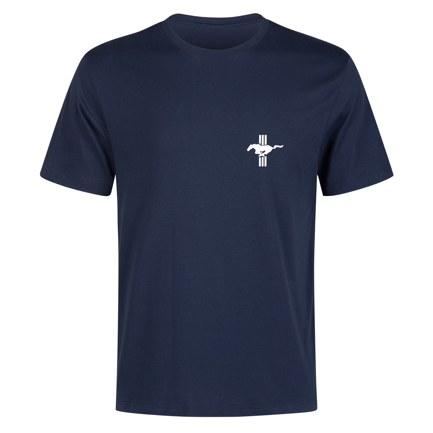 Mustang GT350 Spec Printed Short Sleeve Cotton T-Shirt for Men - Work or Play