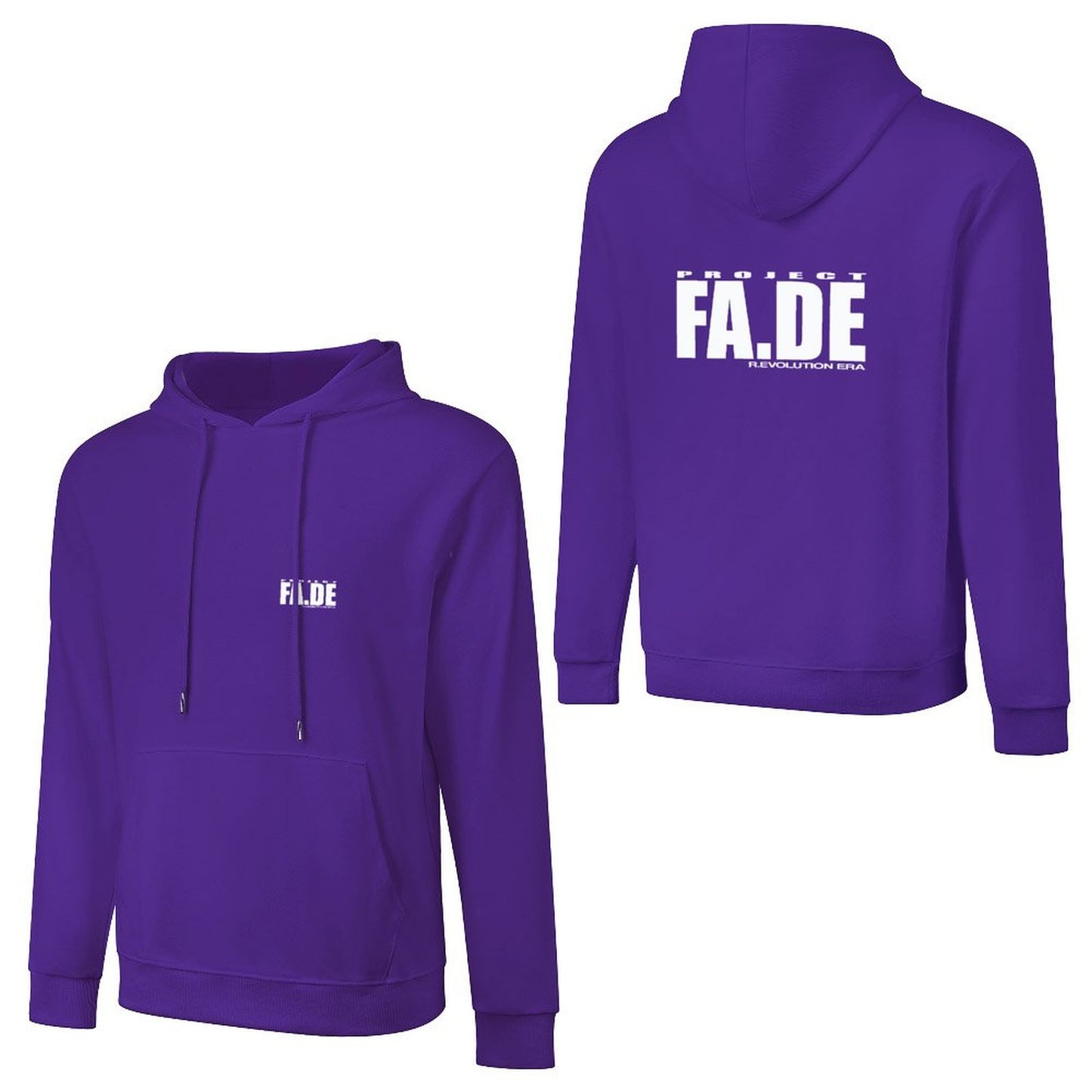 FA.DE - 250gsm Cotton Unisex Hoodie with Pocket
