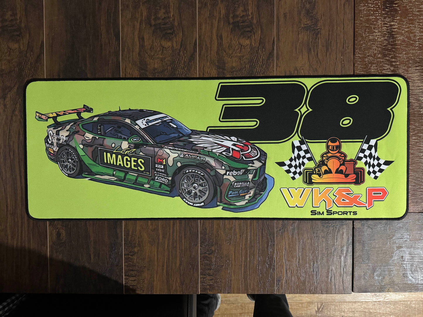 Custom Sim Racing Oversized Mouse Pad