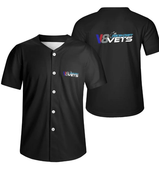 V8 Vets - Baseball Style Jersey