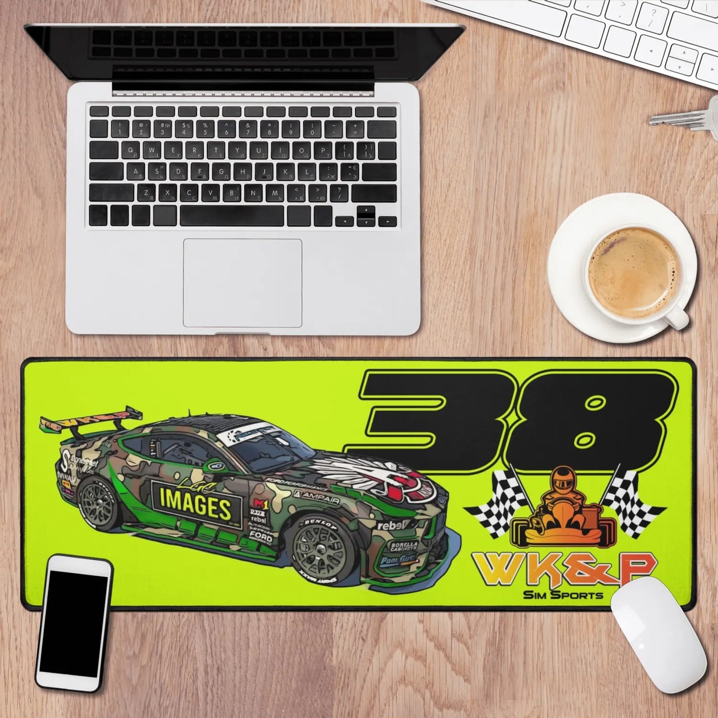 Custom Sim Racing Oversized Mouse Pad
