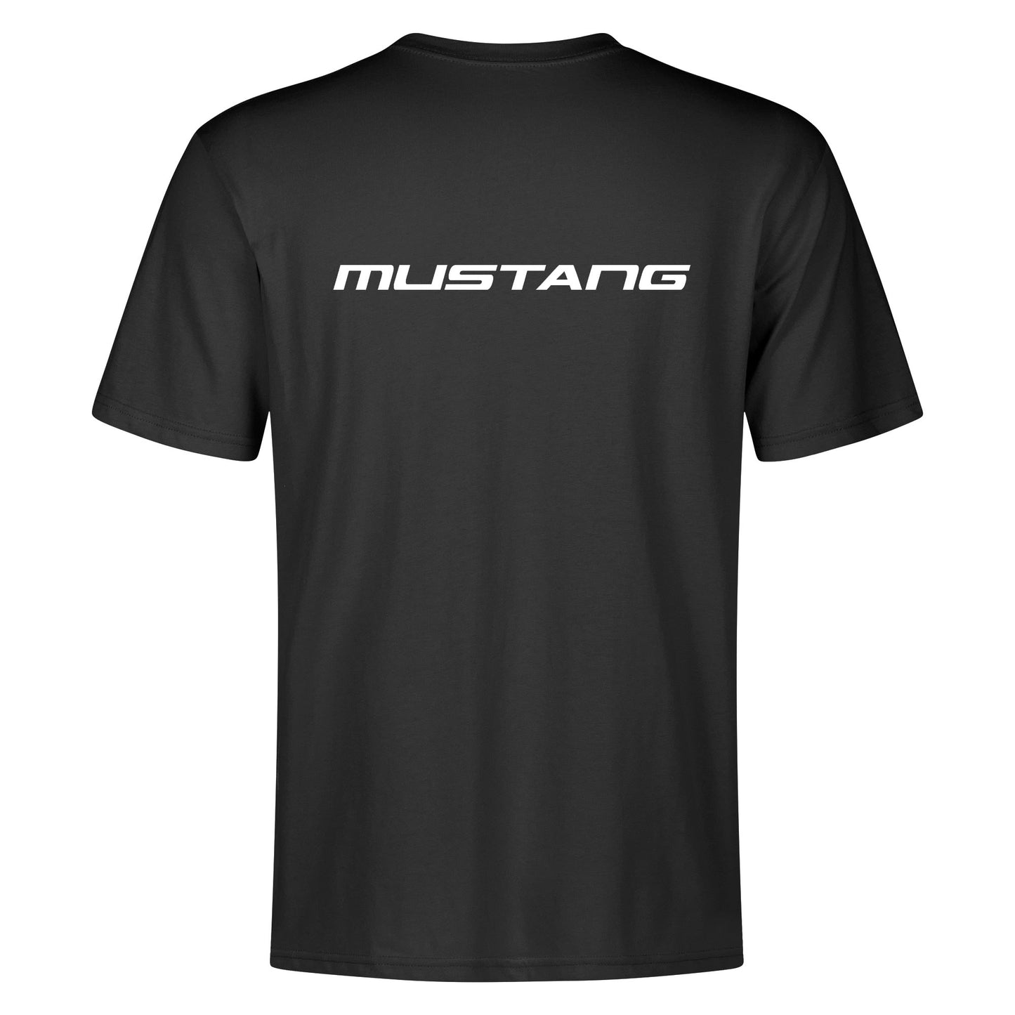 Mustang Flag Cotton Short Sleeve Shirt - Perfect Gift & Everyday Comfort Wear