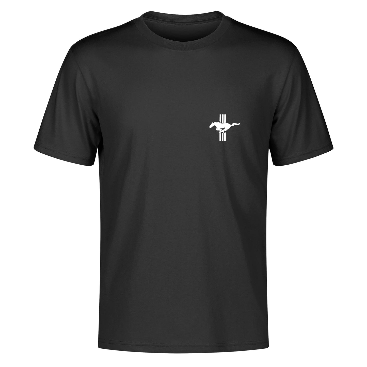 Mustang GT350 Spec Printed Short Sleeve Cotton T-Shirt for Men - Work or Play