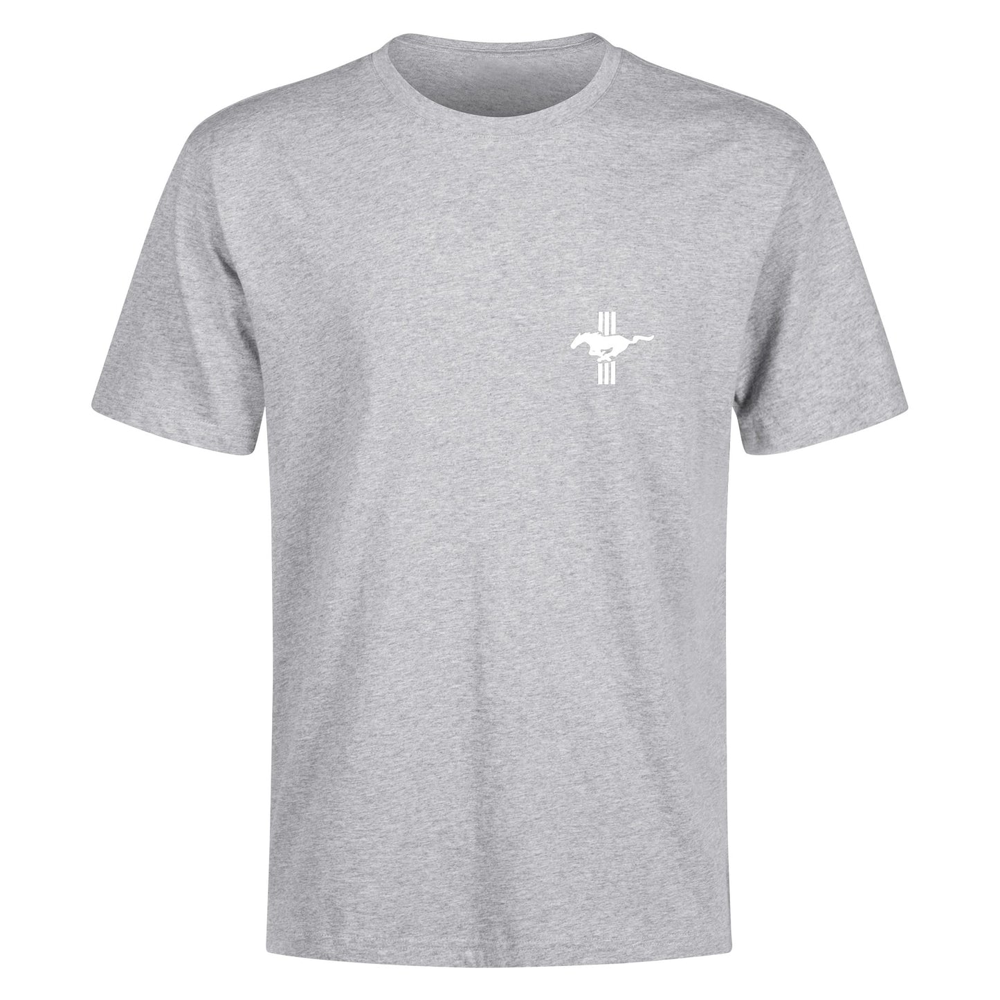 Mustang GT350 Spec Printed Short Sleeve Cotton T-Shirt for Men - Work or Play